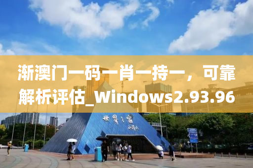 渐澳门一码一肖一持一，可靠解析评估_Windows2.93.96