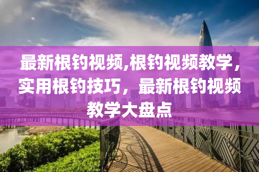 最新根钓视频,根钓视频教学，实用根钓技巧，最新根钓视频教学大盘点