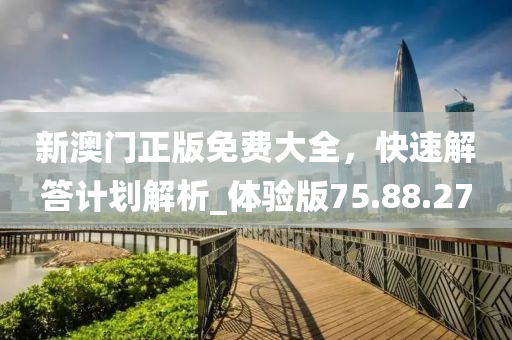 新澳门正版免费大全，快速解答计划解析_体验版75.88.27