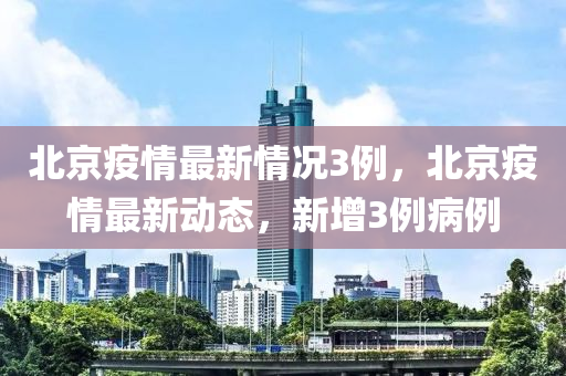 北京疫情最新情况3例，北京疫情最新动态，新增3例病例