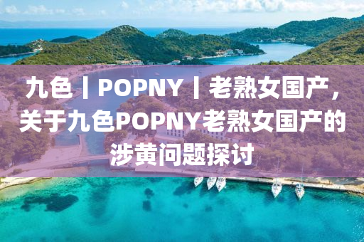 九色丨POPNY丨老熟女国产，关于九色POPNY老熟女国产的涉黄问题探讨