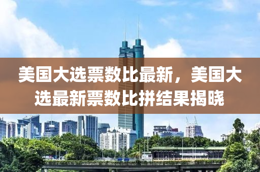 美国大选票数比最新，美国大选最新票数比拼结果揭晓