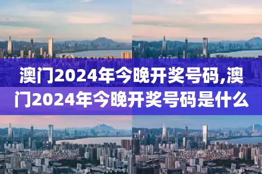 澳门2024年今晚开奖号码