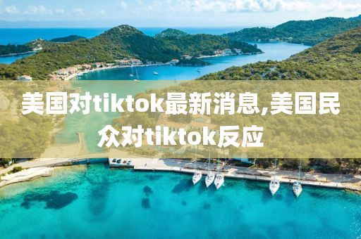 美国对tiktok最新消息