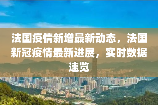 法国疫情新增最新动态，法国新冠疫情最新进展，实时数据速览