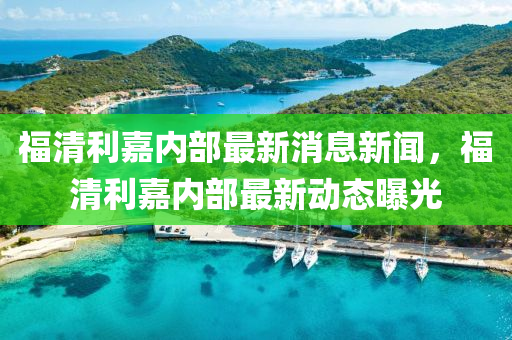 福清利嘉内部最新消息新闻，福清利嘉内部最新动态曝光