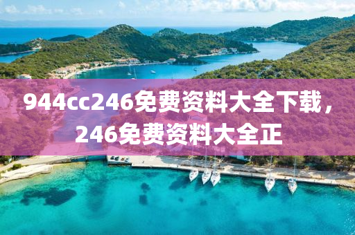 944cc246免费资料大全下载，246免费资料大全正