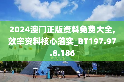 2024澳门正版资料免费大全,效率资料核心落实_BT197.97.8.186