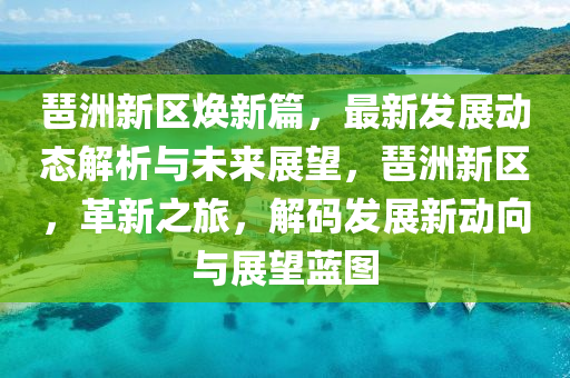 琶洲新区焕新篇，最新发展动态解析与未来展望，琶洲新区，革新之旅，解码发展新动向与展望蓝图