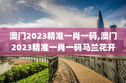 澳门2023精准一肖一码,澳门2023精准一肖一码马兰花开