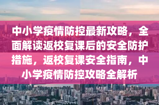 中小学疫情防控最新攻略，全面解读返校复课后的安全防护措施，返校复课安全指南，中小学疫情防控攻略全解析