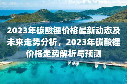 2023年碳酸锂价格最新动态及未来走势分析，2023年碳酸锂价格走势解析与预测