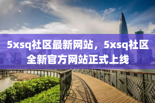 5xsq社区最新网站，5xsq社区全新官方网站正式上线