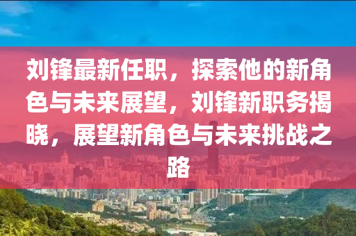 刘锋最新任职，探索他的新角色与未来展望，刘锋新职务揭晓，展望新角色与未来挑战之路