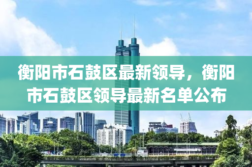 衡阳市石鼓区最新领导，衡阳市石鼓区领导最新名单公布