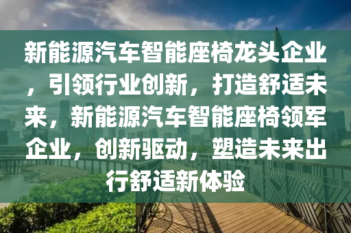 新能源汽车智能座椅龙头企业，引领行业创新，打造舒适未来，新能源汽车智能座椅领军企业，创新驱动，塑造未来出行舒适新体验