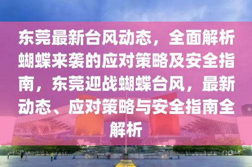 东莞最新台风动态，全面解析蝴蝶来袭的应对策略及安全指南，东莞迎战蝴蝶台风，最新动态、应对策略与安全指南全解析