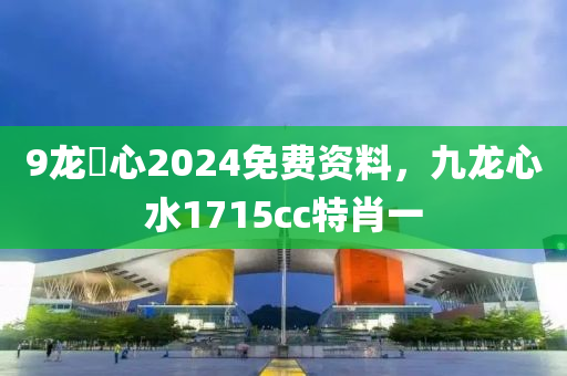 9龙氺心2024免费资料，九龙心水1715cc特肖一