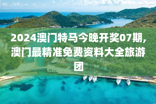 2024澳门特马今晚开奖07期,澳门最精准免费资料大全旅游团