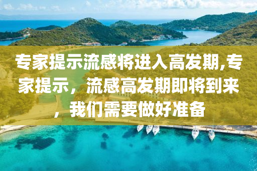 专家提示流感将进入高发期,专家提示，流感高发期即将到来，我们需要做好准备