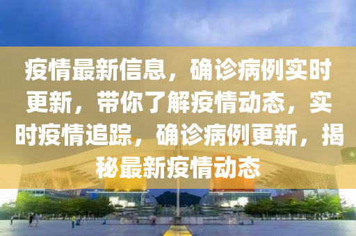 疫情最新信息，确诊病例实时更新，带你了解疫情动态，实时疫情追踪，确诊病例更新，揭秘最新疫情动态