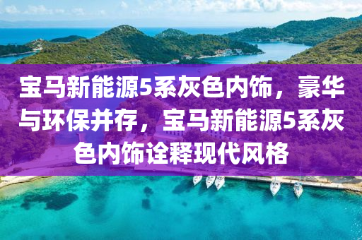 宝马新能源5系灰色内饰，豪华与环保并存，宝马新能源5系灰色内饰诠释现代风格