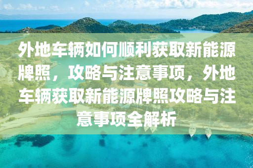 外地车辆如何顺利获取新能源牌照，攻略与注意事项，外地车辆获取新能源牌照攻略与注意事项全解析