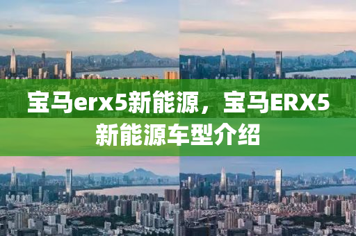 宝马erx5新能源，宝马ERX5新能源车型介绍