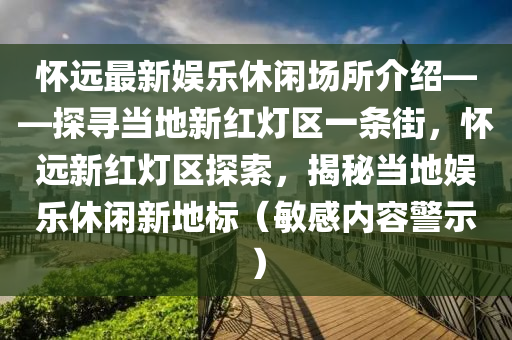 怀远最新娱乐休闲场所介绍——探寻当地新红灯区一条街，怀远新红灯区探索，揭秘当地娱乐休闲新地标（敏感内容警示）