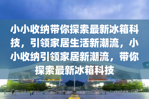 小小收纳带你探索最新冰箱科技，引领家居生活新潮流，小小收纳引领家居新潮流，带你探索最新冰箱科技