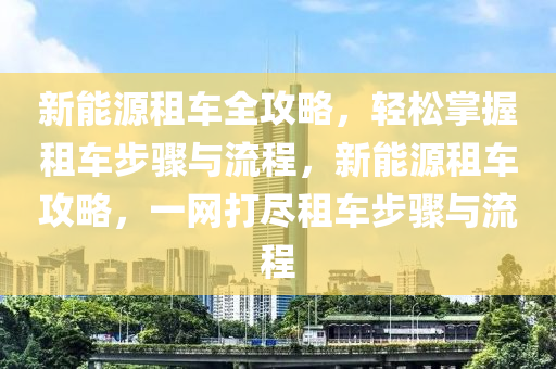 新能源租车全攻略，轻松掌握租车步骤与流程，新能源租车攻略，一网打尽租车步骤与流程