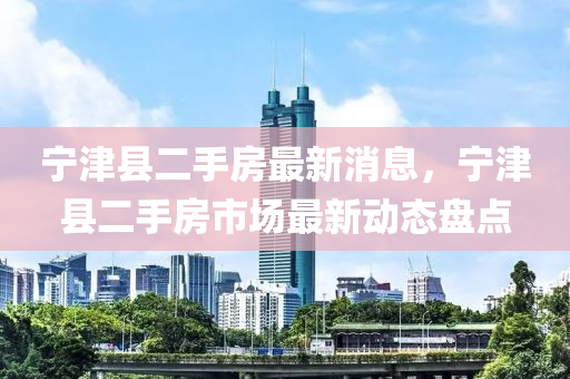 宁津县二手房最新消息，宁津县二手房市场最新动态盘点