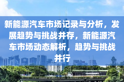 新能源汽车市场记录与分析，发展趋势与挑战并存，新能源汽车市场动态解析，趋势与挑战并行