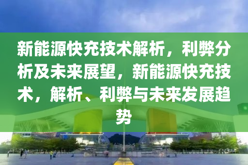 新能源快充技术解析，利弊分析及未来展望，新能源快充技术，解析、利弊与未来发展趋势