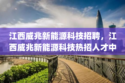 江西威兆新能源科技招聘，江西威兆新能源科技热招人才中