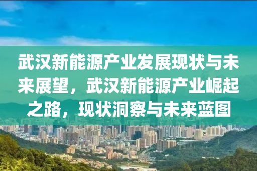 武汉新能源产业发展现状与未来展望，武汉新能源产业崛起之路，现状洞察与未来蓝图