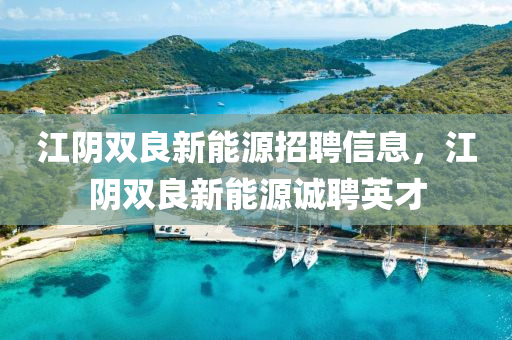 江阴双良新能源招聘信息，江阴双良新能源诚聘英才