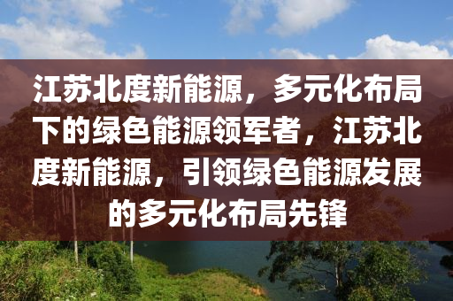 江苏北度新能源，多元化布局下的绿色能源领军者，江苏北度新能源，引领绿色能源发展的多元化布局先锋