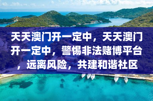 天天澳门开一定中，天天澳门开一定中，警惕非法赌博平台，远离风险，共建和谐社区