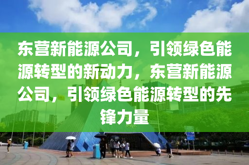 东营新能源公司，引领绿色能源转型的新动力，东营新能源公司，引领绿色能源转型的先锋力量