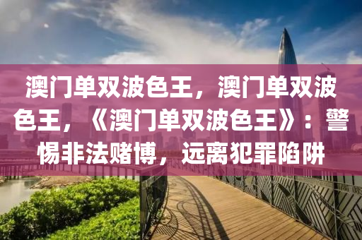 澳门单双波色王，澳门单双波色王，《澳门单双波色王》：警惕非法赌博，远离犯罪陷阱