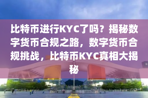 比特币进行KYC了吗？揭秘数字货币合规之路，数字货币合规挑战，比特币KYC真相大揭秘