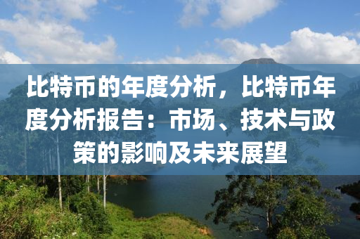 比特币的年度分析，比特币年度分析报告：市场、技术与政策的影响及未来展望