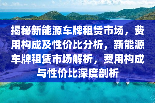 揭秘新能源车牌租赁市场，费用构成及性价比分析，新能源车牌租赁市场解析，费用构成与性价比深度剖析