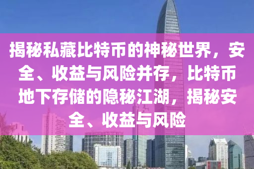 揭秘私藏比特币的神秘世界，安全、收益与风险并存，比特币地下存储的隐秘江湖，揭秘安全、收益与风险