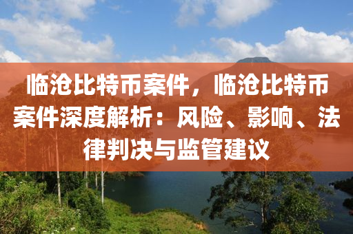 临沧比特币案件，临沧比特币案件深度解析：风险、影响、法律判决与监管建议