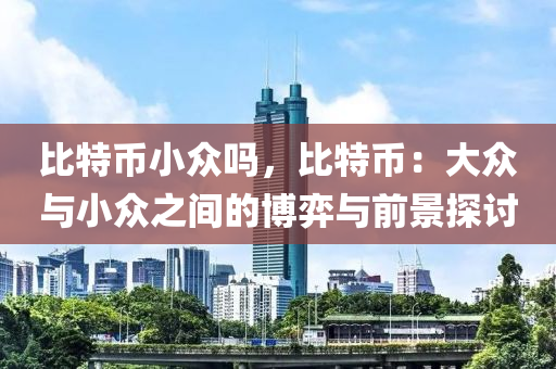 比特币小众吗，比特币：大众与小众之间的博弈与前景探讨