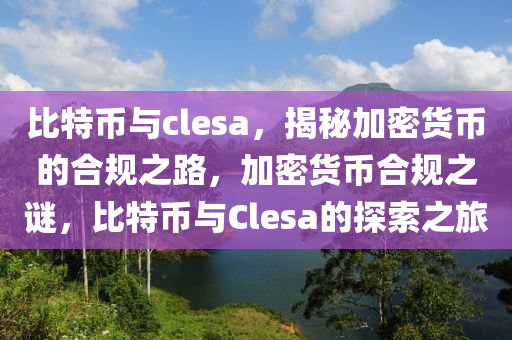 比特币与clesa，揭秘加密货币的合规之路，加密货币合规之谜，比特币与Clesa的探索之旅