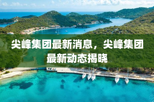 尖峰集团最新消息，尖峰集团最新动态揭晓