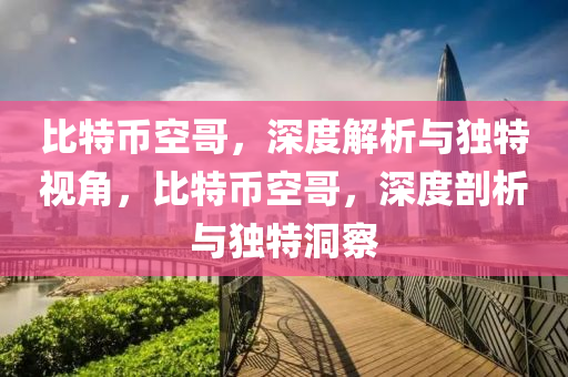 比特币空哥，深度解析与独特视角，比特币空哥，深度剖析与独特洞察